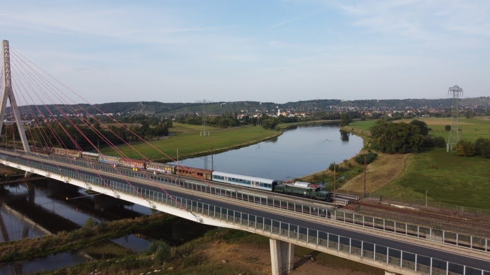Luftaufnahme der Landschaft